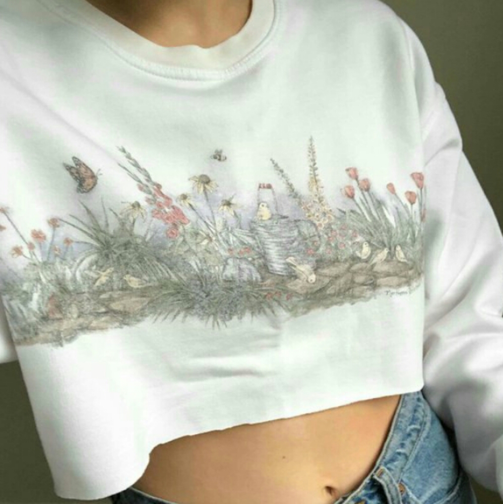 cropped sweater